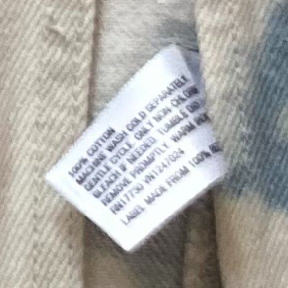 Stylish high rise midi denim tie dye skirt - 4 - NWT - Picture 8 of 8